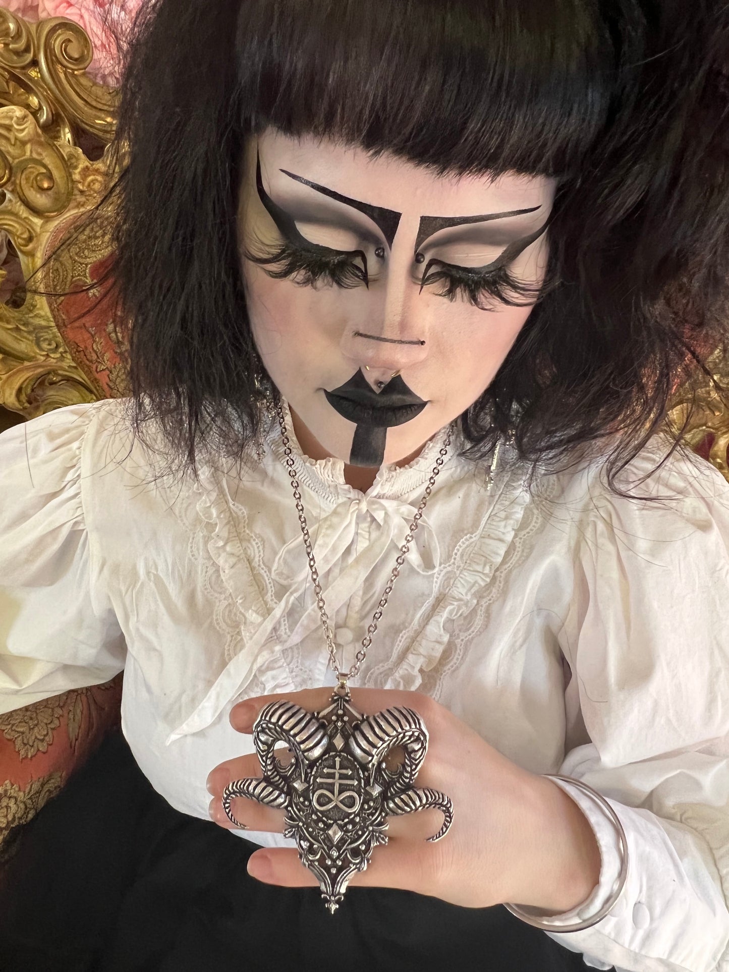 BRIMSTONE BURN - Mother of Hades Cast Necklace