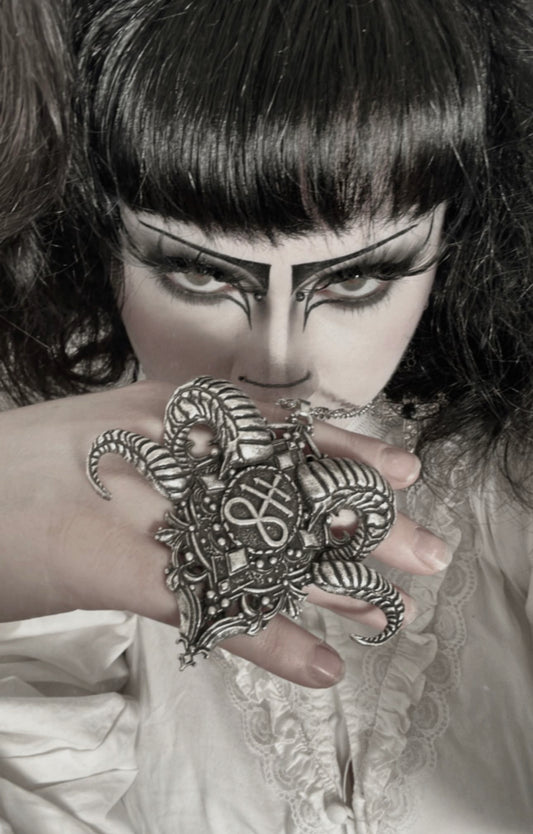 BRIMSTONE BURN - Mother of Hades Cast Necklace