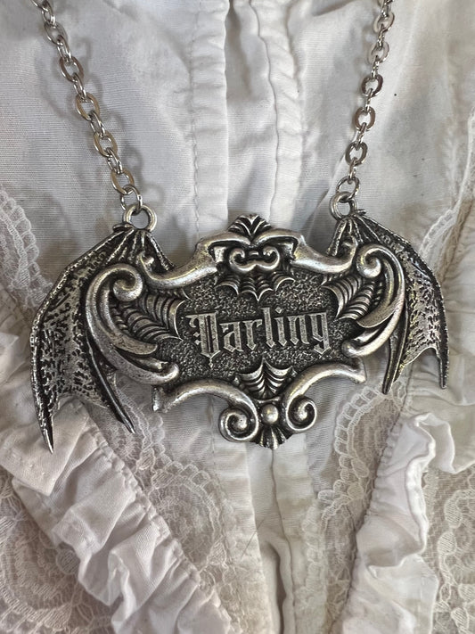 DARLING - Mother of Hades coffin plaque Necklace