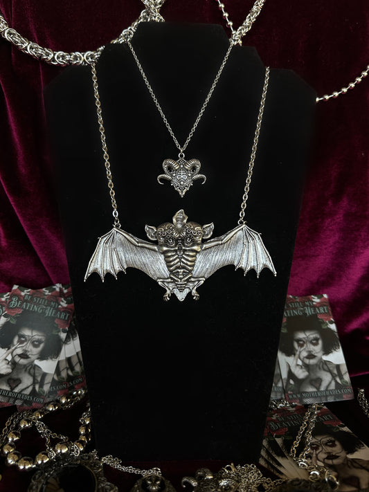 THE RETURN OF BRIMSTONE BURN - Mother of Hades Mini Original Necklace