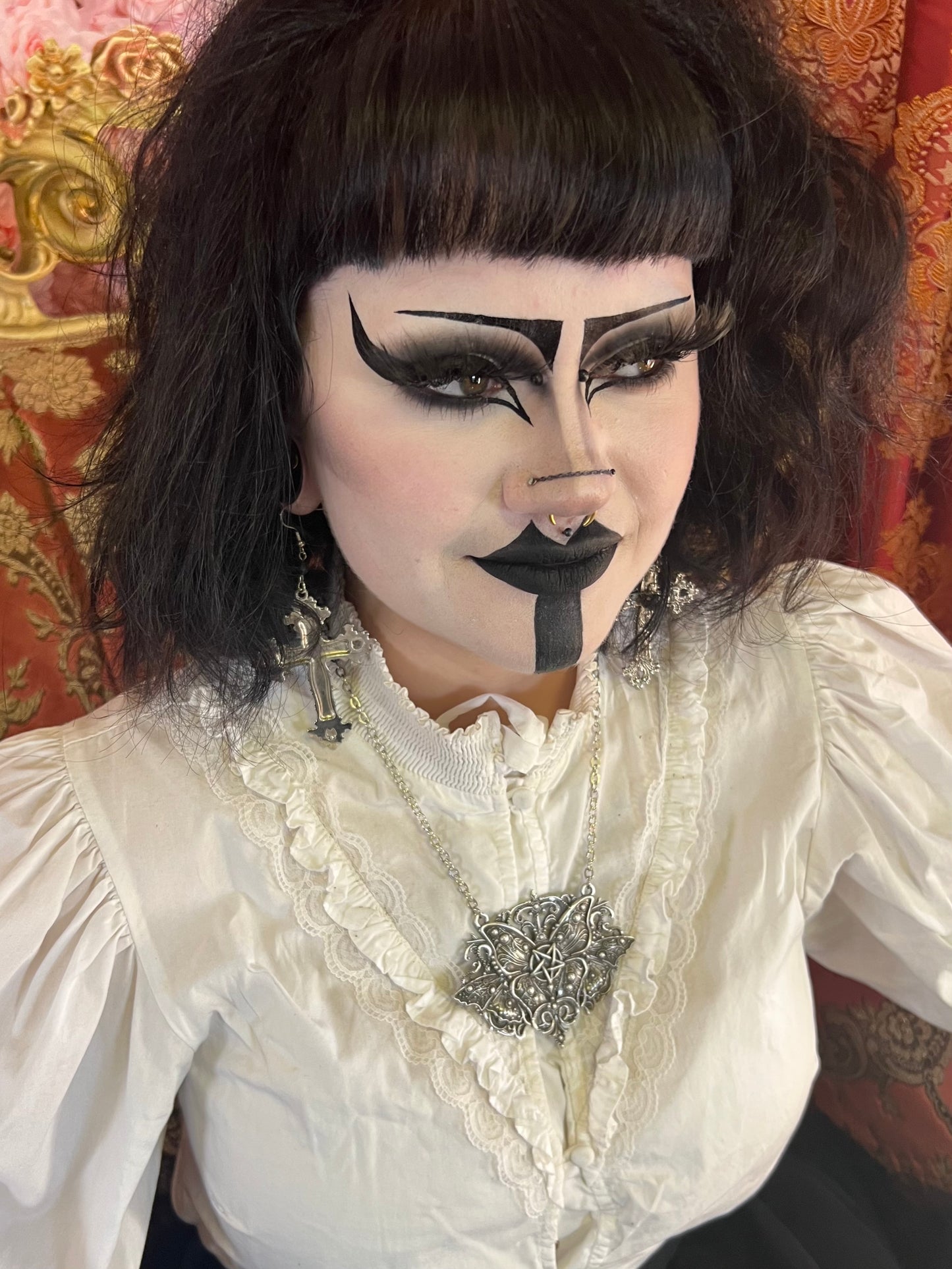 DARK FAE - Mother of Hades Cast Butterfly Necklace