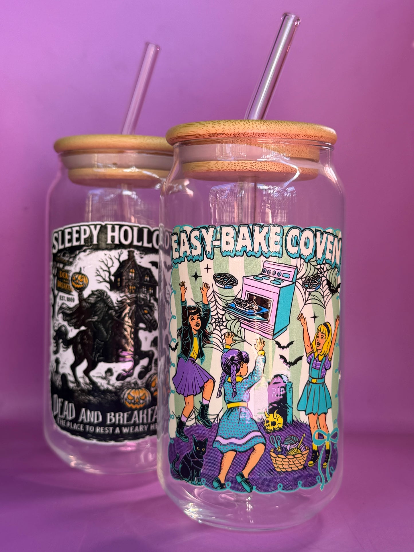 EASY BAKE COVEN - Glass Latte Drink Cup