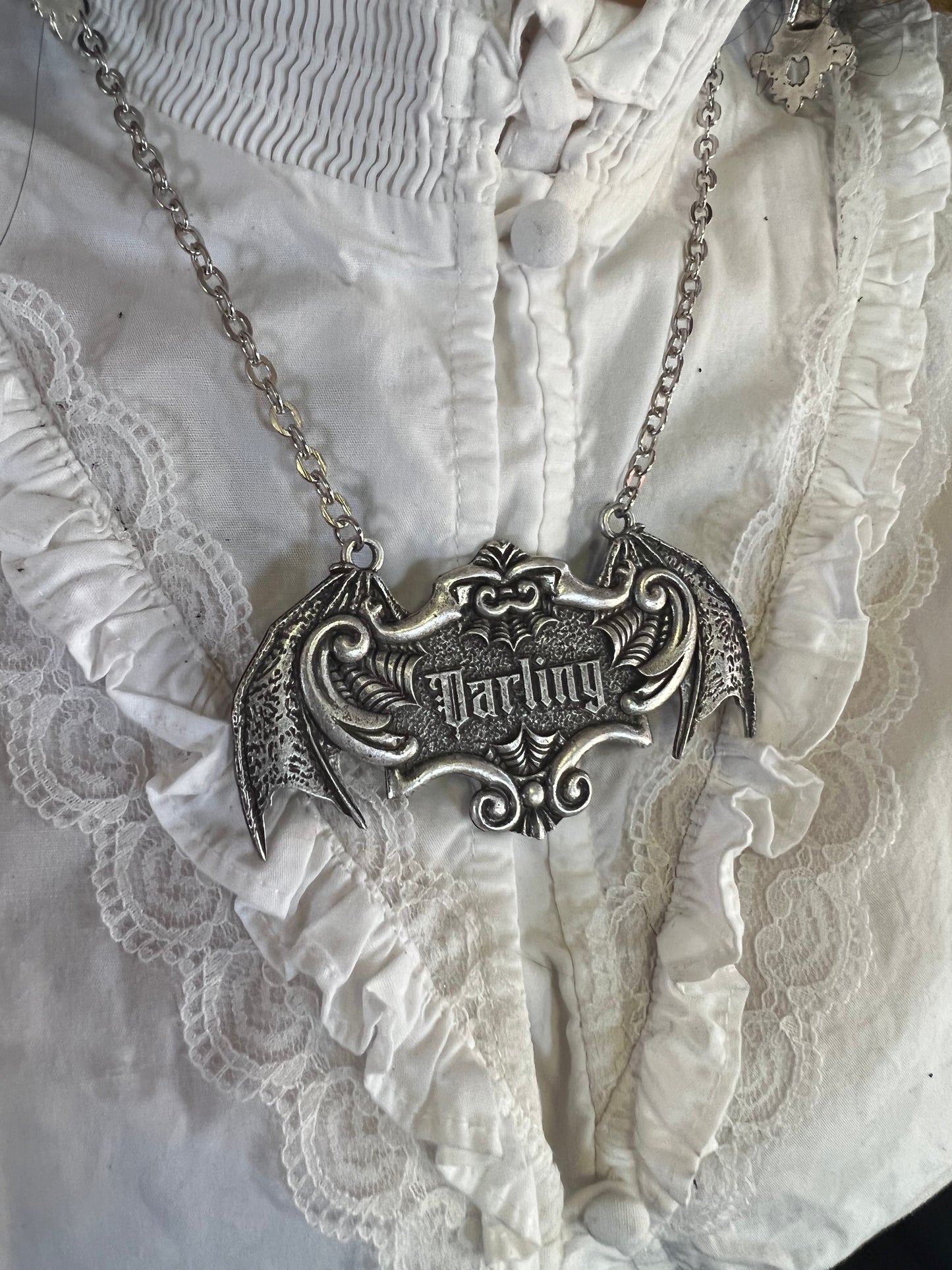 DARLING - Mother of Hades coffin plaque Necklace