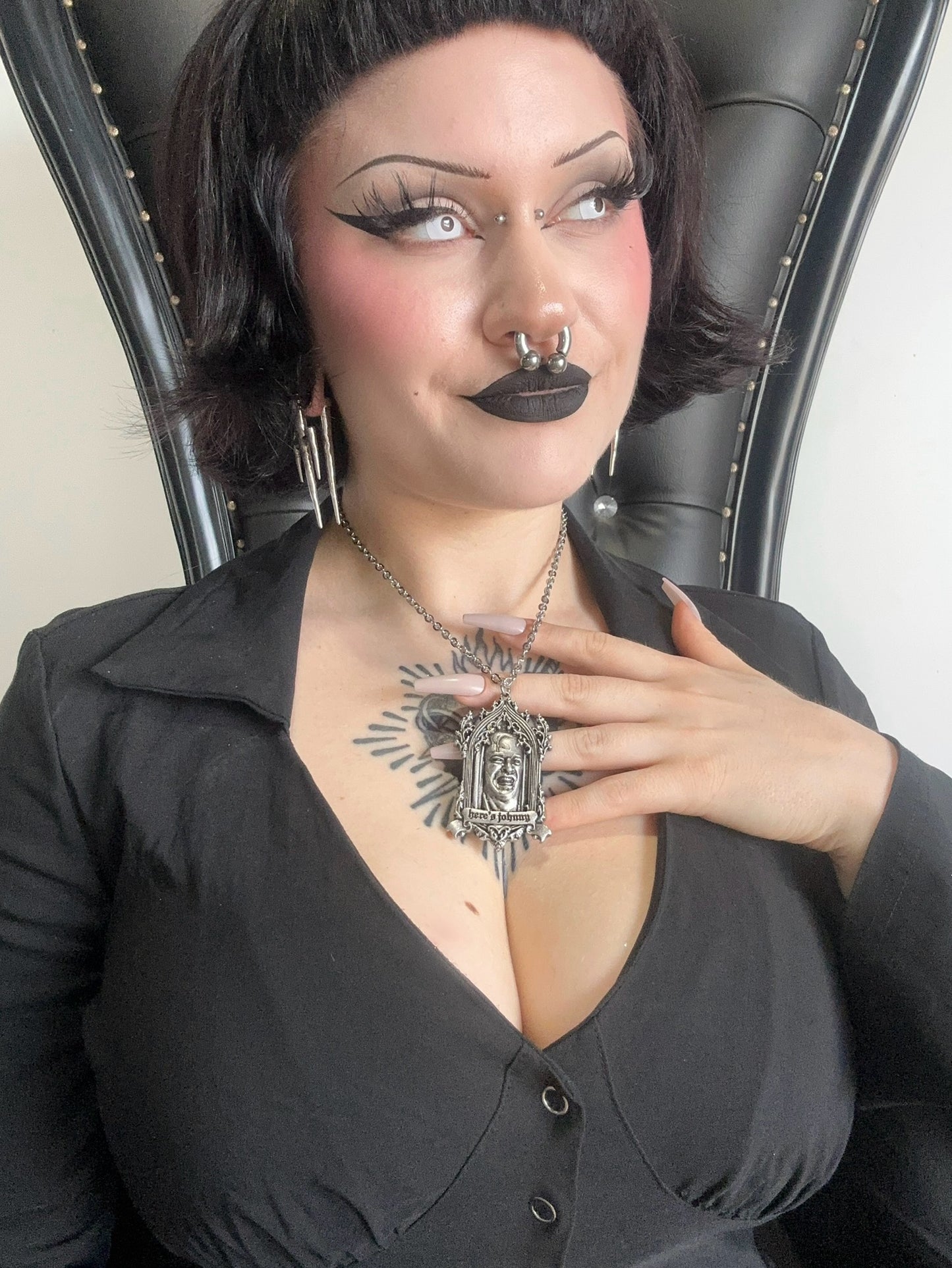 TIME TO SHINE - Here's Johnny Necklace