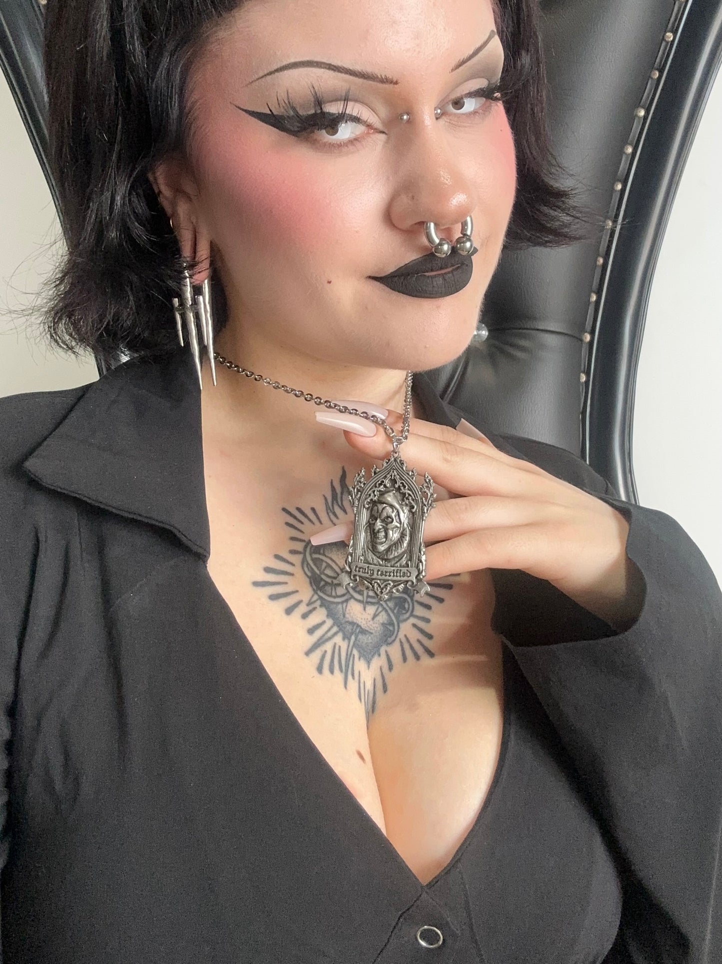 TRULY TERRIFIED - Lets play! Necklace