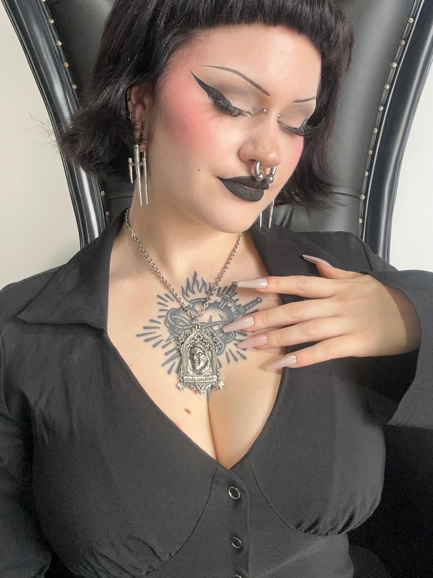TRULY TERRIFIED - Lets play! Necklace