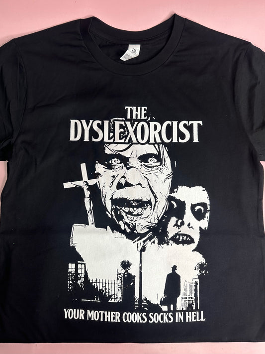 THE DYSLEXORCIST - Horror T-Shirt