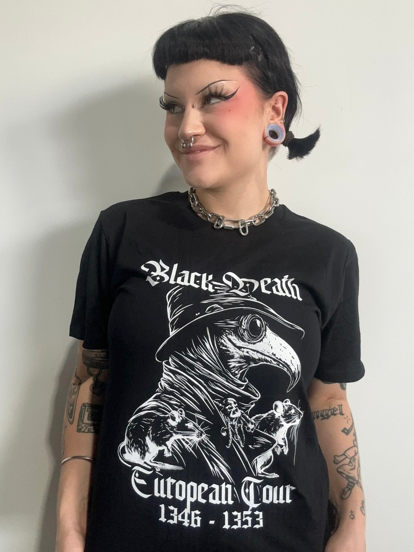 BLACK DEATH - European Tour T-Shirt