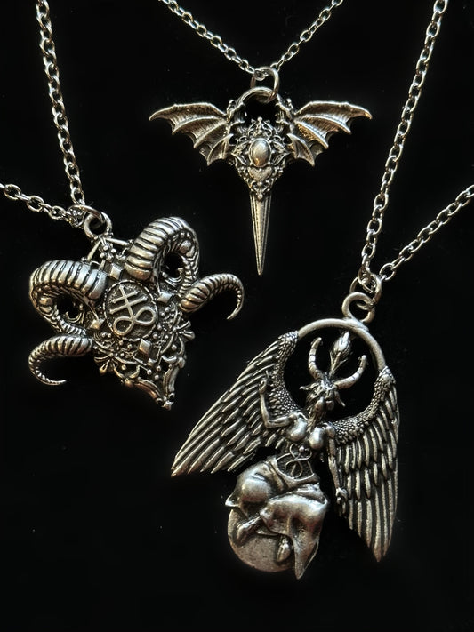 THE RETURN OF THE DARK ARTS ANKH- Mother of Hades Mini Original Necklace