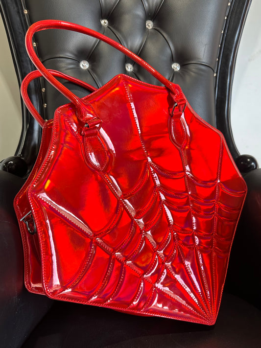 BLACK WIDOW - Mother Of Hades Shoulder Bag (red)