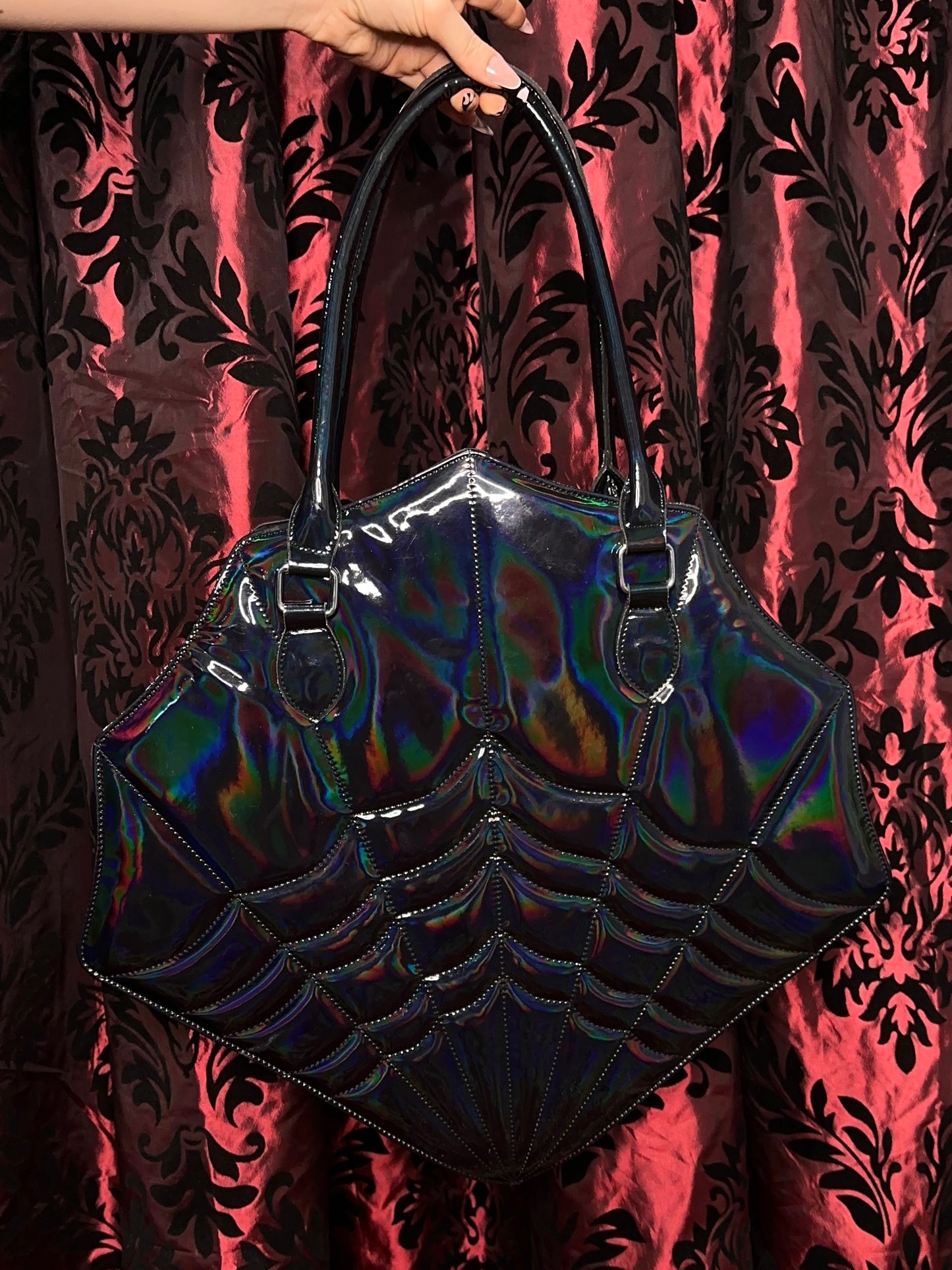 BLACK WIDOW - Mother Of Hades Shoulder Bag (black)