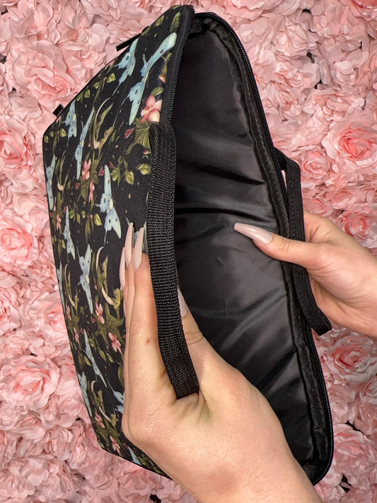 AQUA LUNAR - canvas laptop case