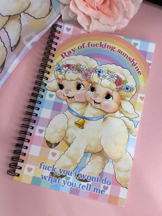 RAY OF SUNSHINE - Spiral Notebook