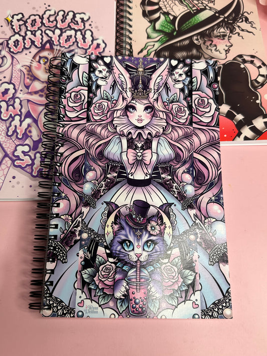 MAGICAL ALICE - Spiral Notebook