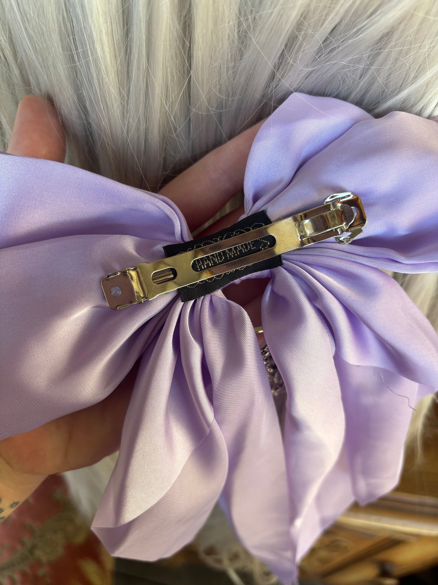 A NEW DAY BLOOMS- Mother of Hades HAIR BOW