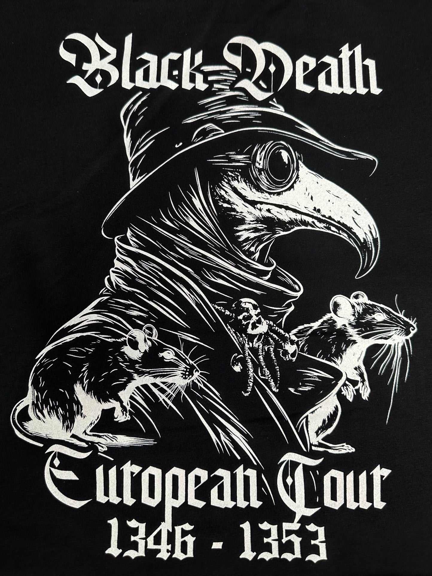 BLACK DEATH - European Tour T-Shirt
