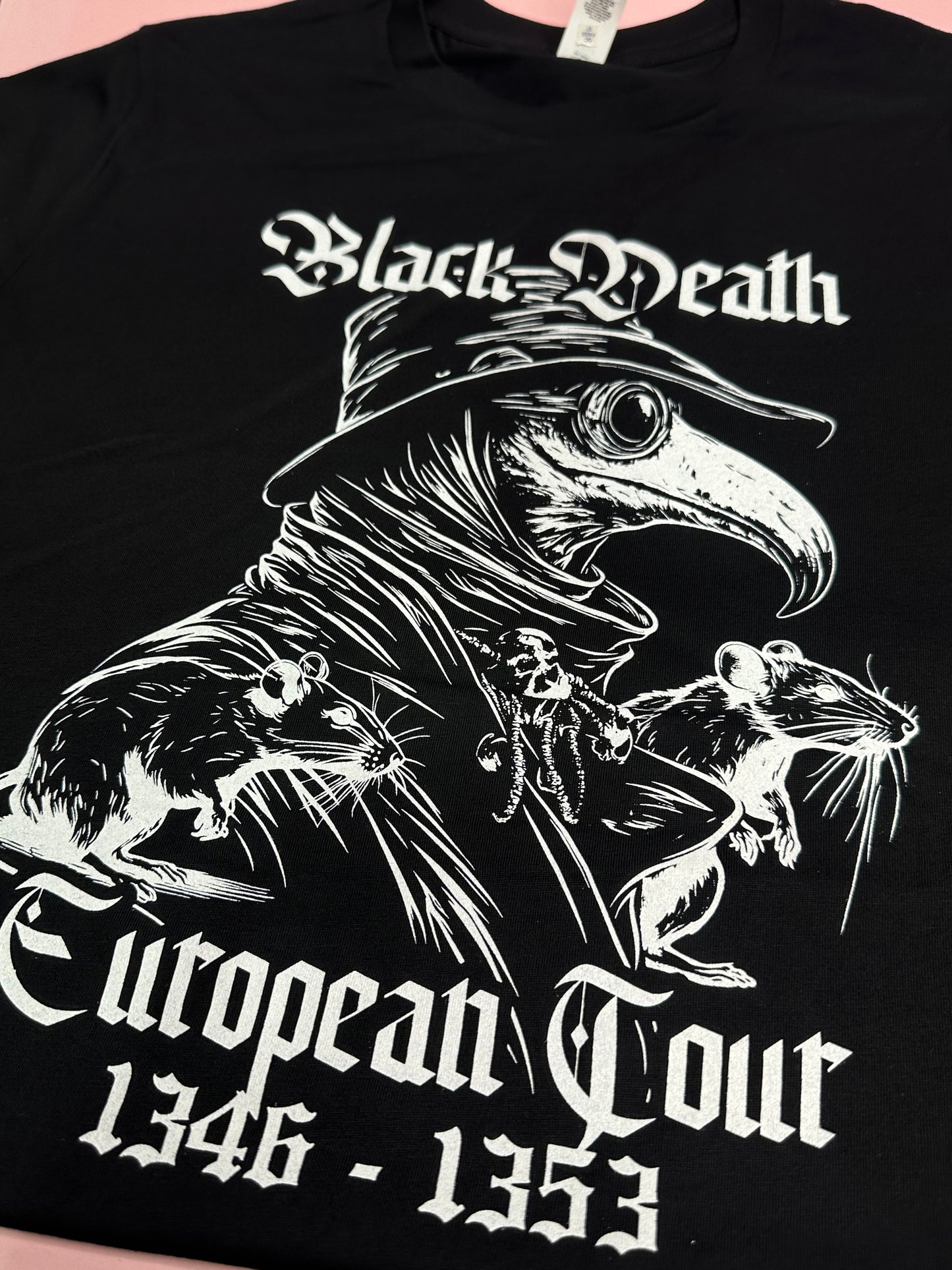 BLACK DEATH - European Tour T-Shirt