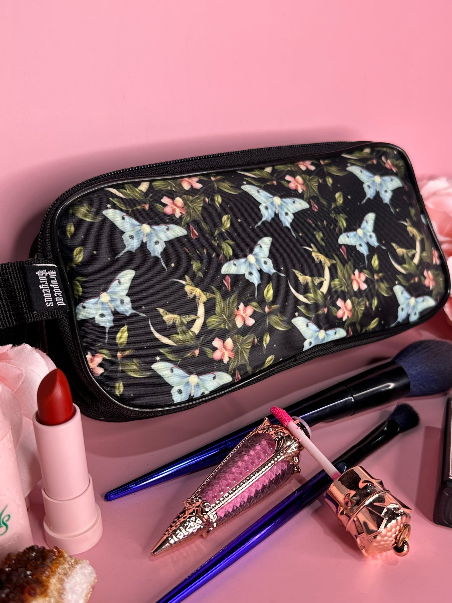 BLUE MOTH - Tech bag, Pencil case, Toiletry bag