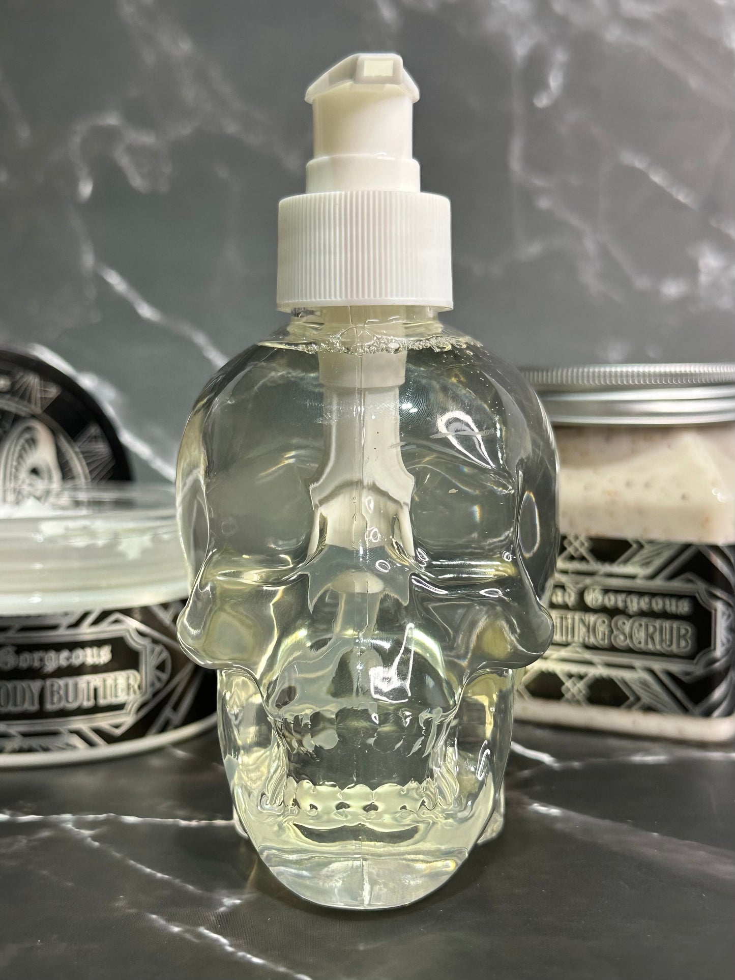 SKULL BODY WASH - Moth Man Prophecy Style
