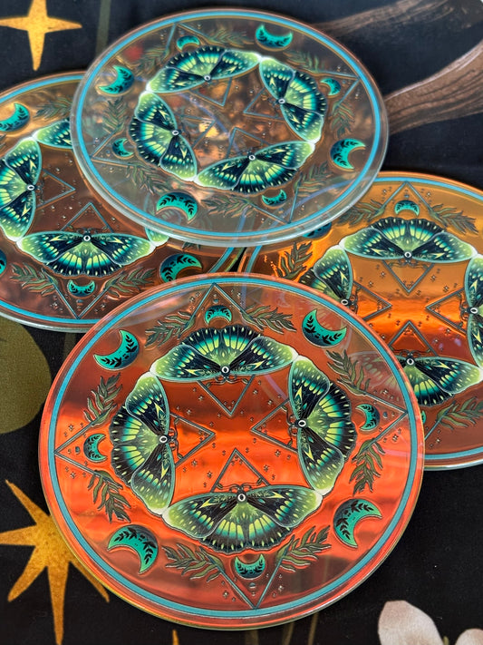 LA BELLA LUNA - Iridescent Coaster Set