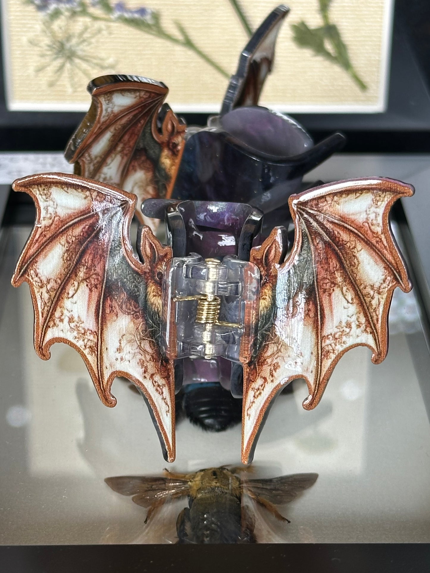 TWIN BAT - Bat Hair Clip Set