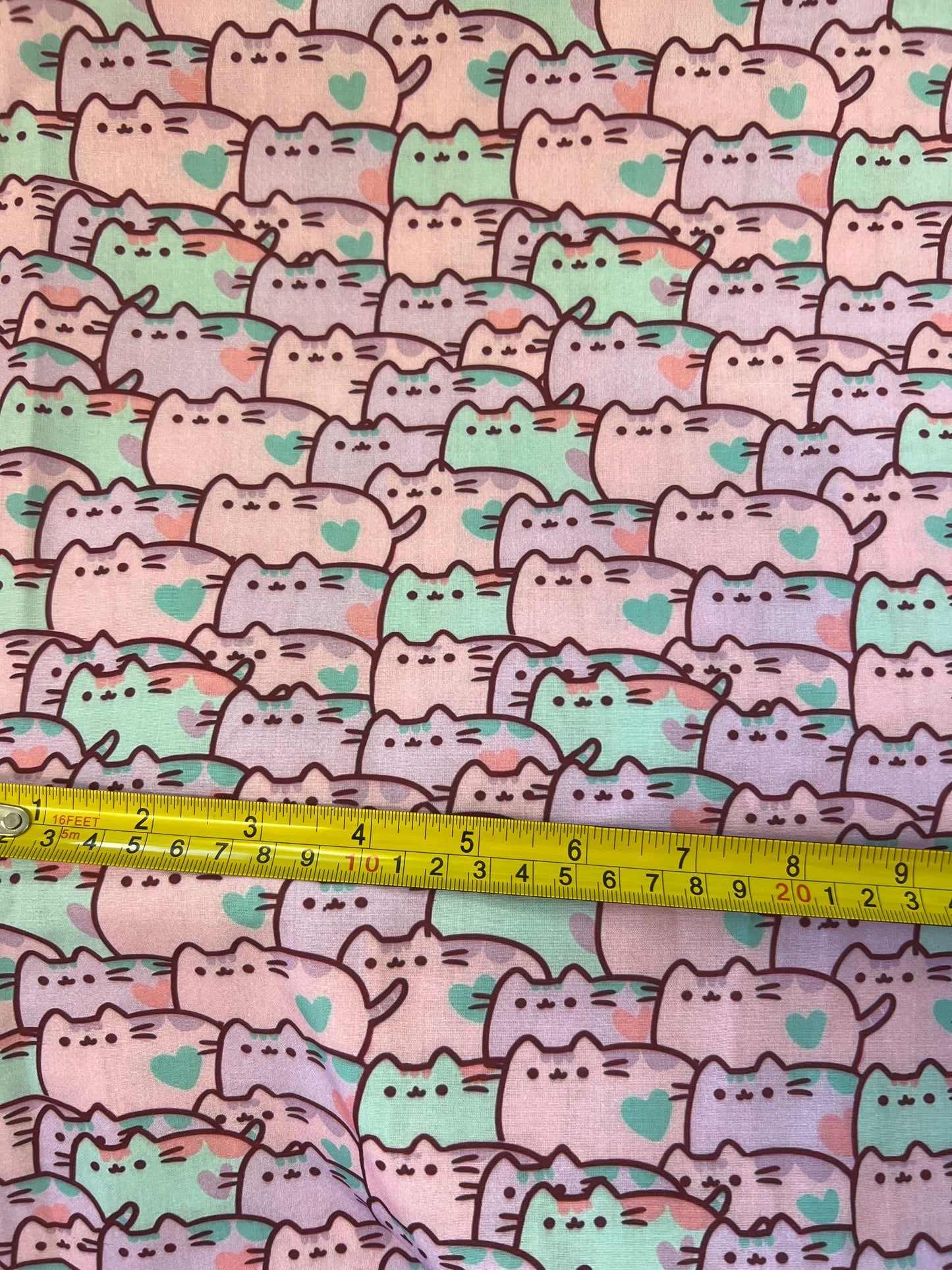 PASTEL PUSHEEN - Polycotton Fabric from Japan