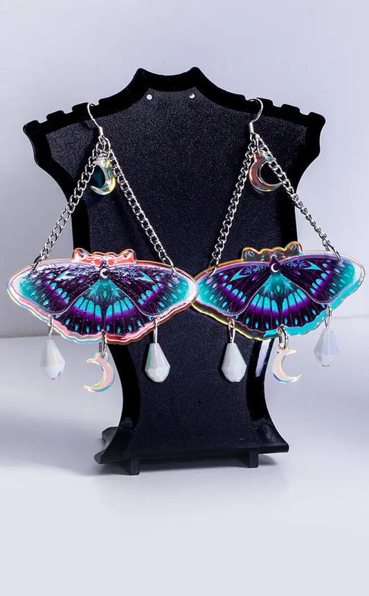 LA BELLA LUNA - Iridescent Dew Drop earrings