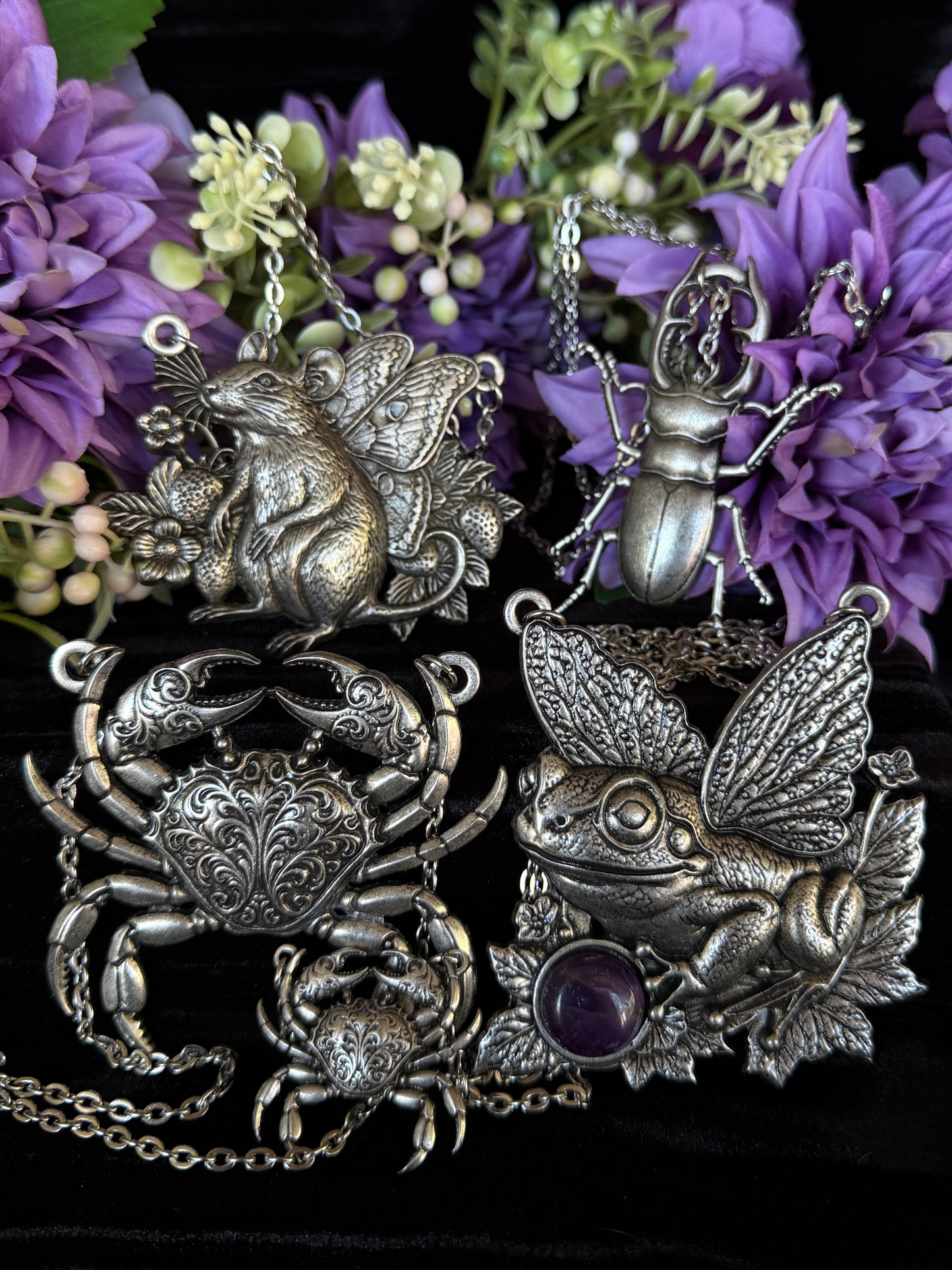 ATLAS RATTACUS - Fairy Rat Mother of Hades Necklace