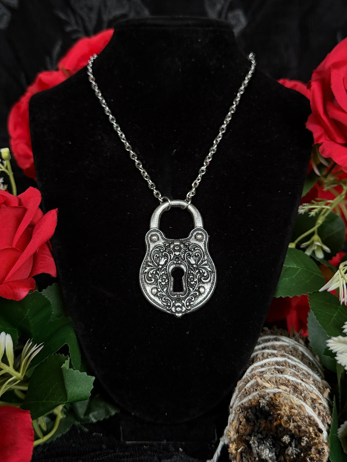 CELLAR DOOR PADLOCK - Mother of Hades Padlock Necklace