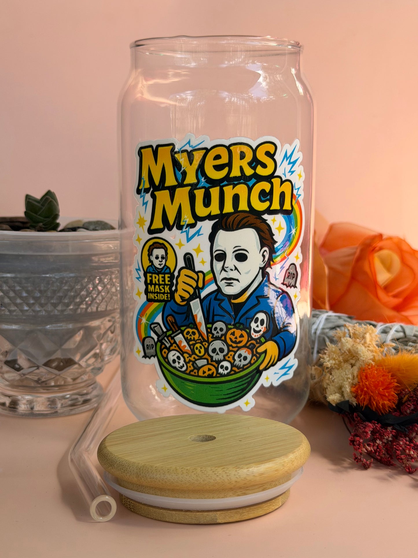 MYERS MUNCH - Glass Latte Drink Cup