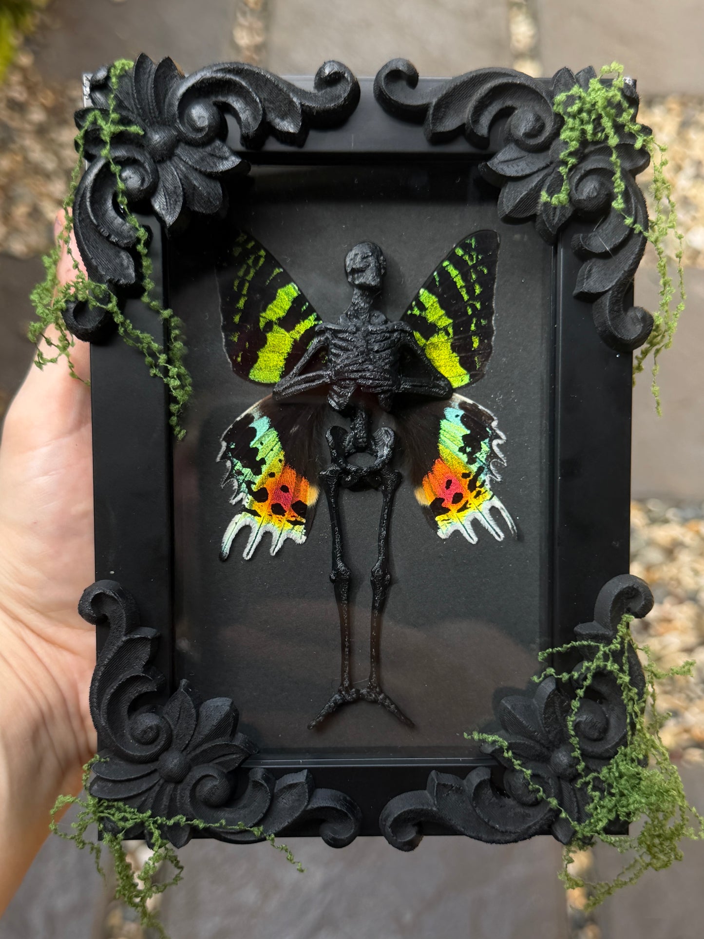 SUNSET MOTH FAIRY - Mother of Hades Dead Fairy Collection