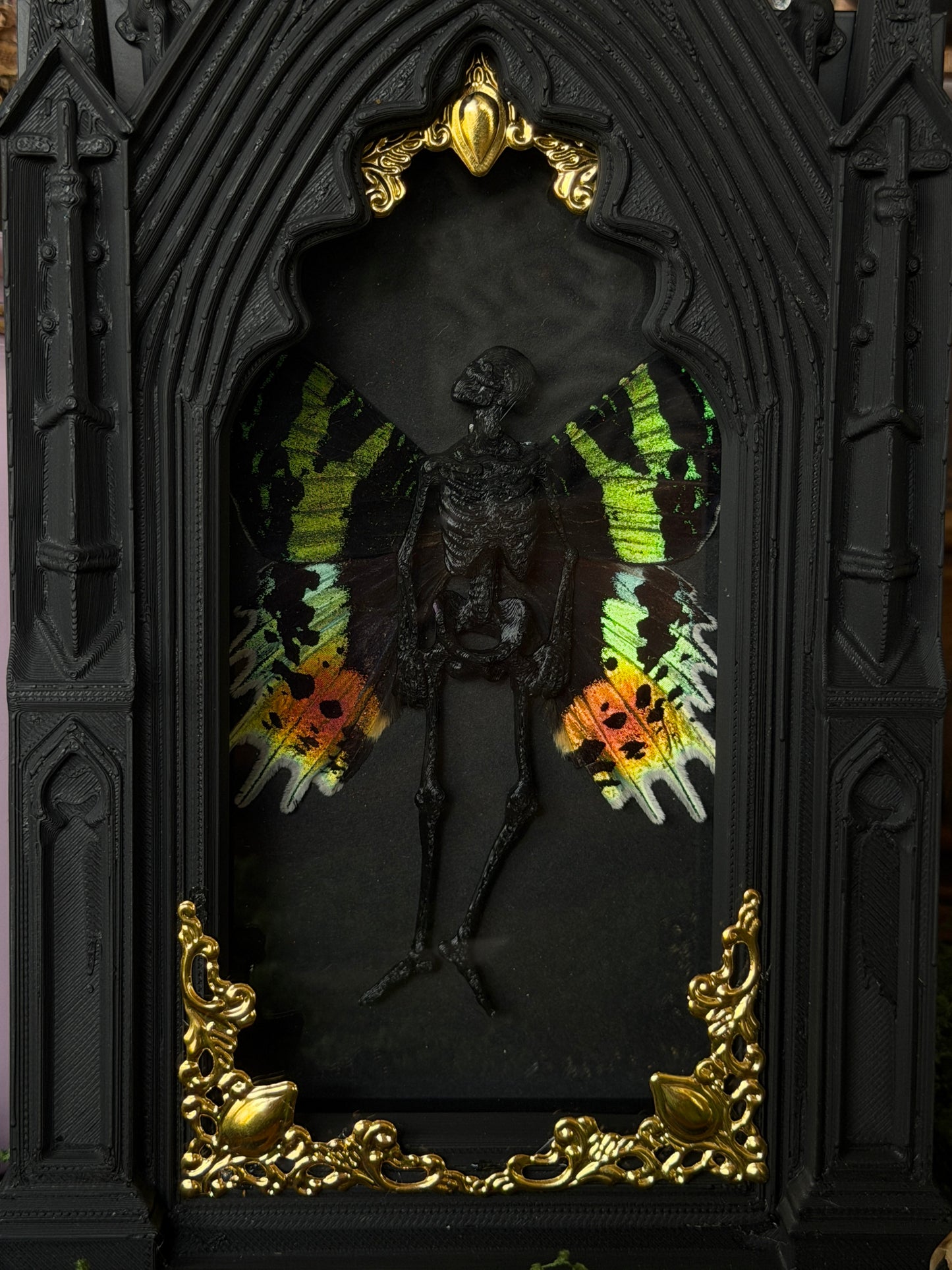 MAUSOLEUM FAIRY - Mother of Hades Dead Fairy Frame
