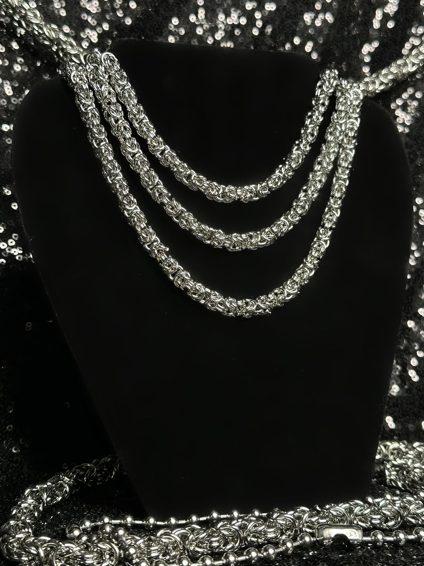 MEDIUM COIL -  Mother of Hades Chainmail Necklace