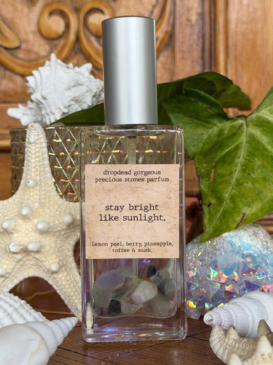STAY BRIGHT LIKE SUNLIGHT - Precious Stone Parfum Range