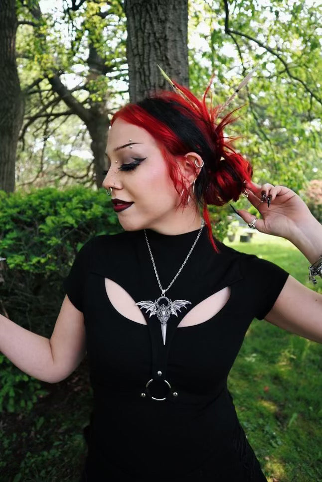 DEFENCE AGAINST THE DARK ARTS ANKH  - Mother of Hades Cast Necklace