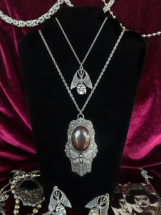 THE RETURN OF BAPHOMET RISING - Mother of Hades Mini Original Necklace