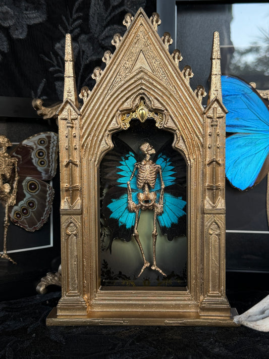GOLD MAUSOLEUM FAIRY - Mother of Hades Dead Fairy Frame