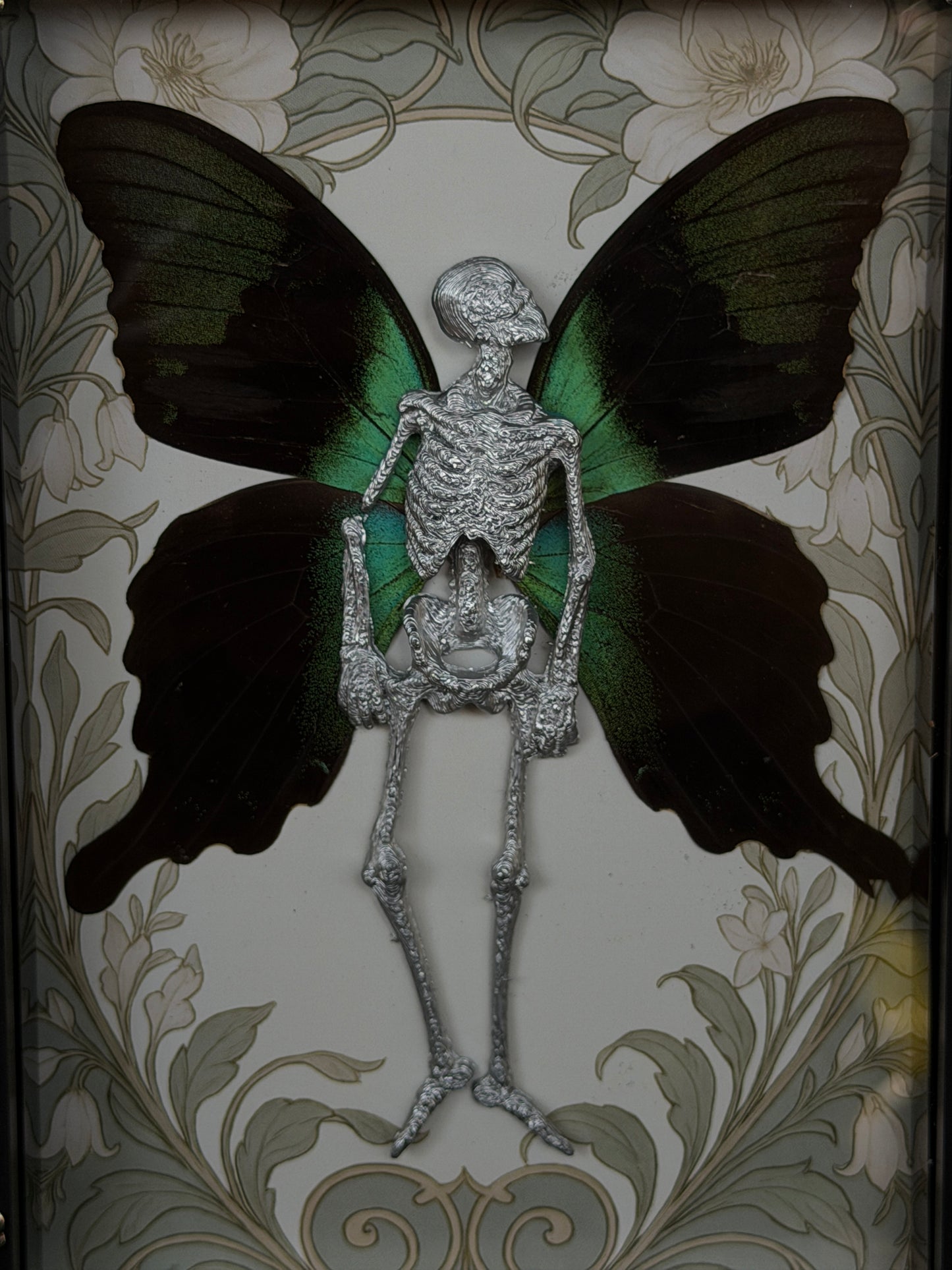PEACOCK FAIRY - Mother of Hades Dead Fairy Frame