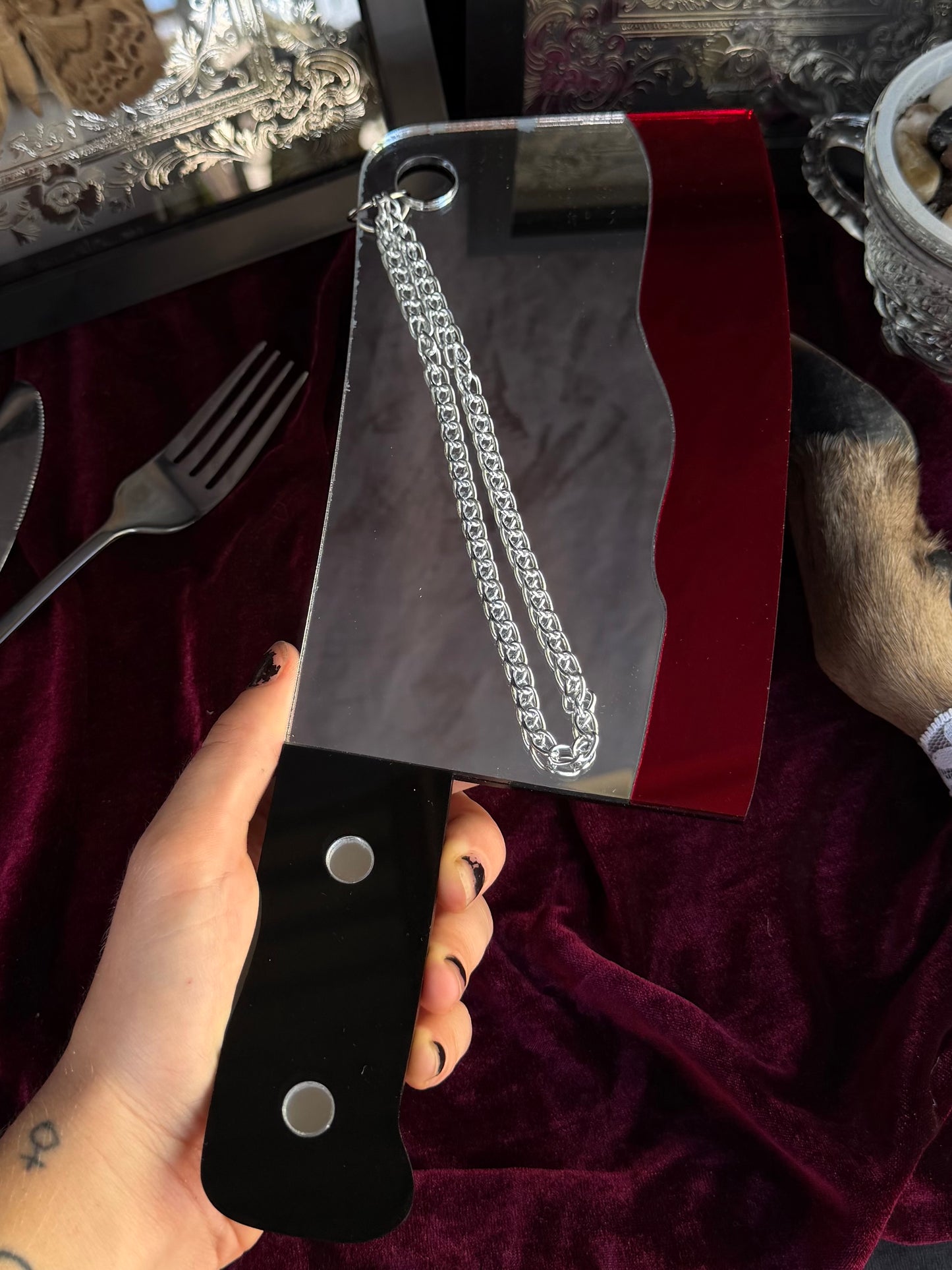 CHEF’S KISS - Mother of Hades Knife Mirror