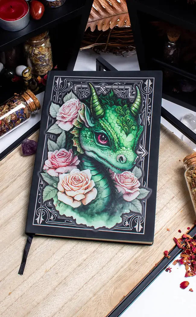 GRIFFIN DRAGON - soft velvet notebook