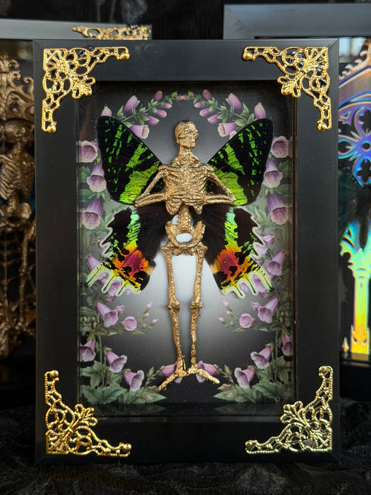 FOX GLOVE FAIRY - Mother of Hades Dead Fairy Frame