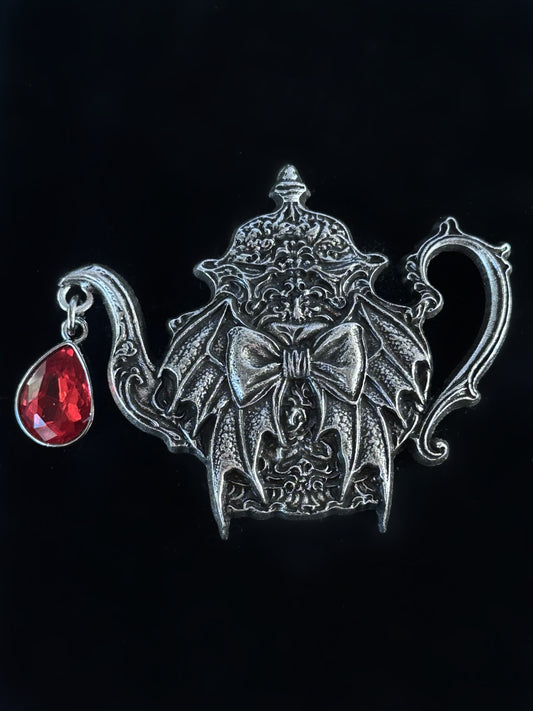 TEA PARTY - Mother of Hades Romantacy Bow & Brooch