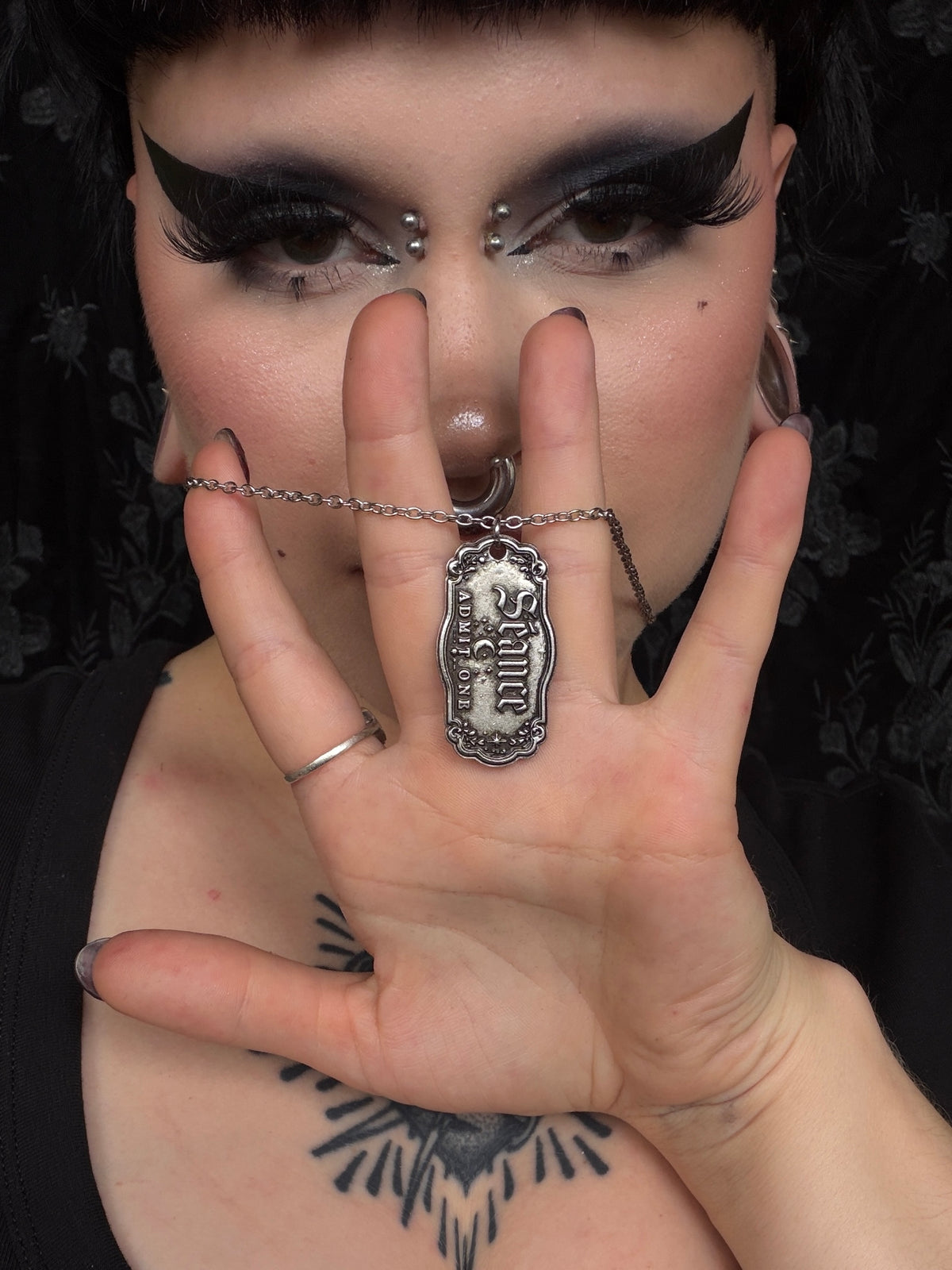 PARLOUR TRICKS - Mother of Hades Tag Necklace
