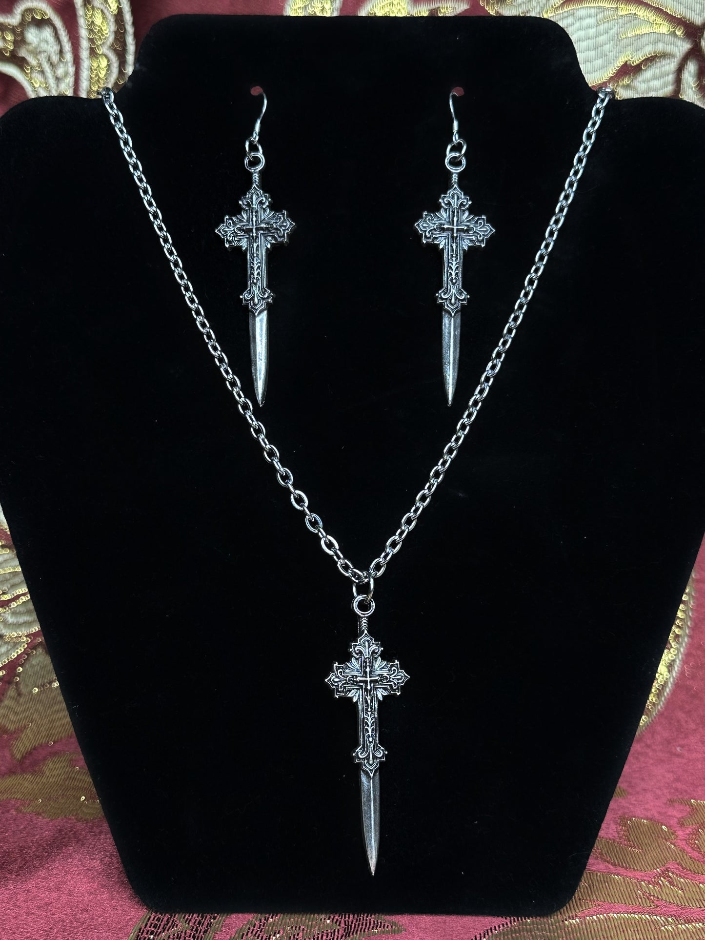 By The Sword - Mother of Hades Cast Earrings