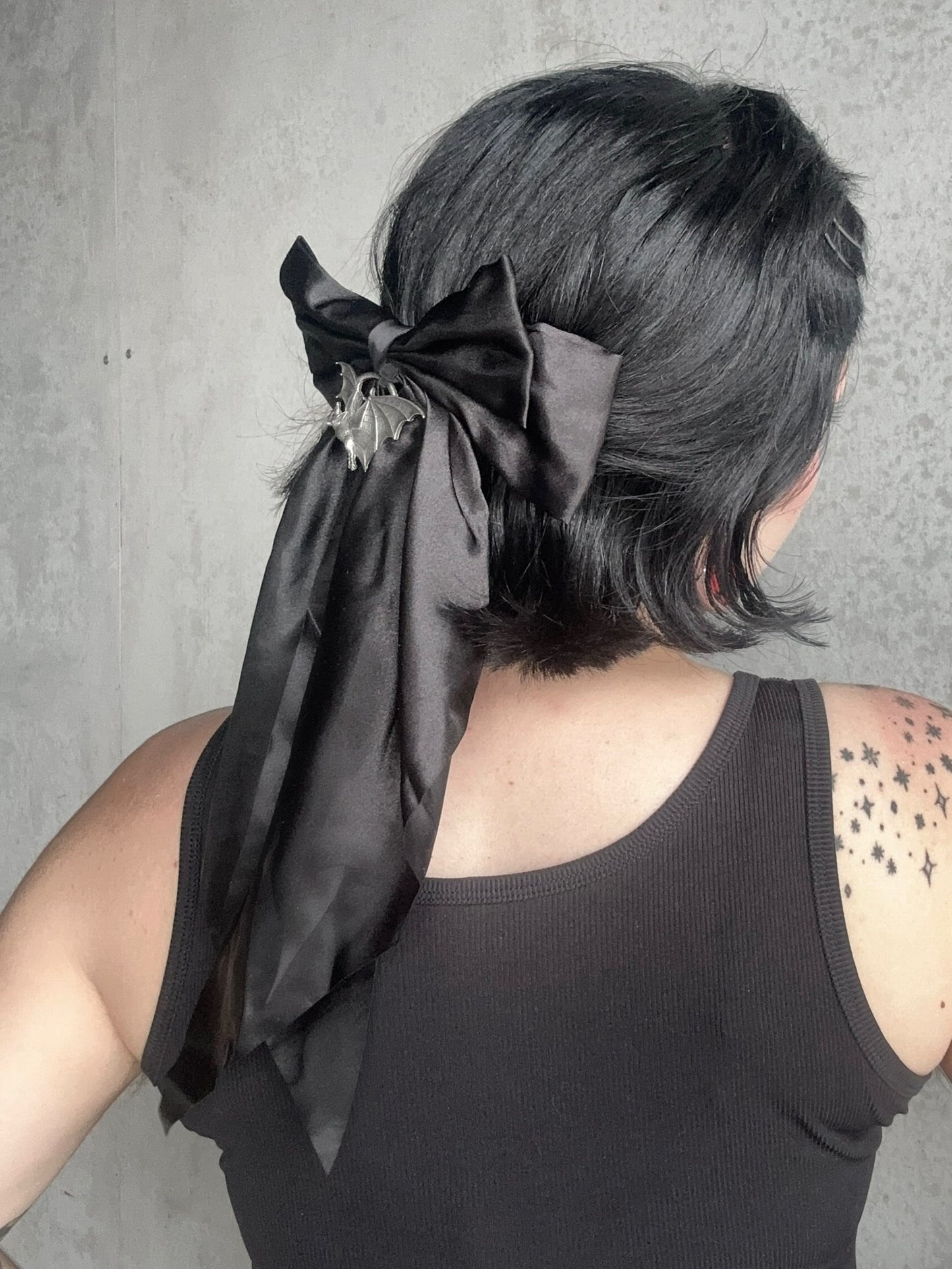 SCREECHERS OF THE NIGHT -  Mother of Hades NIGHT GARDEN Hair Bow