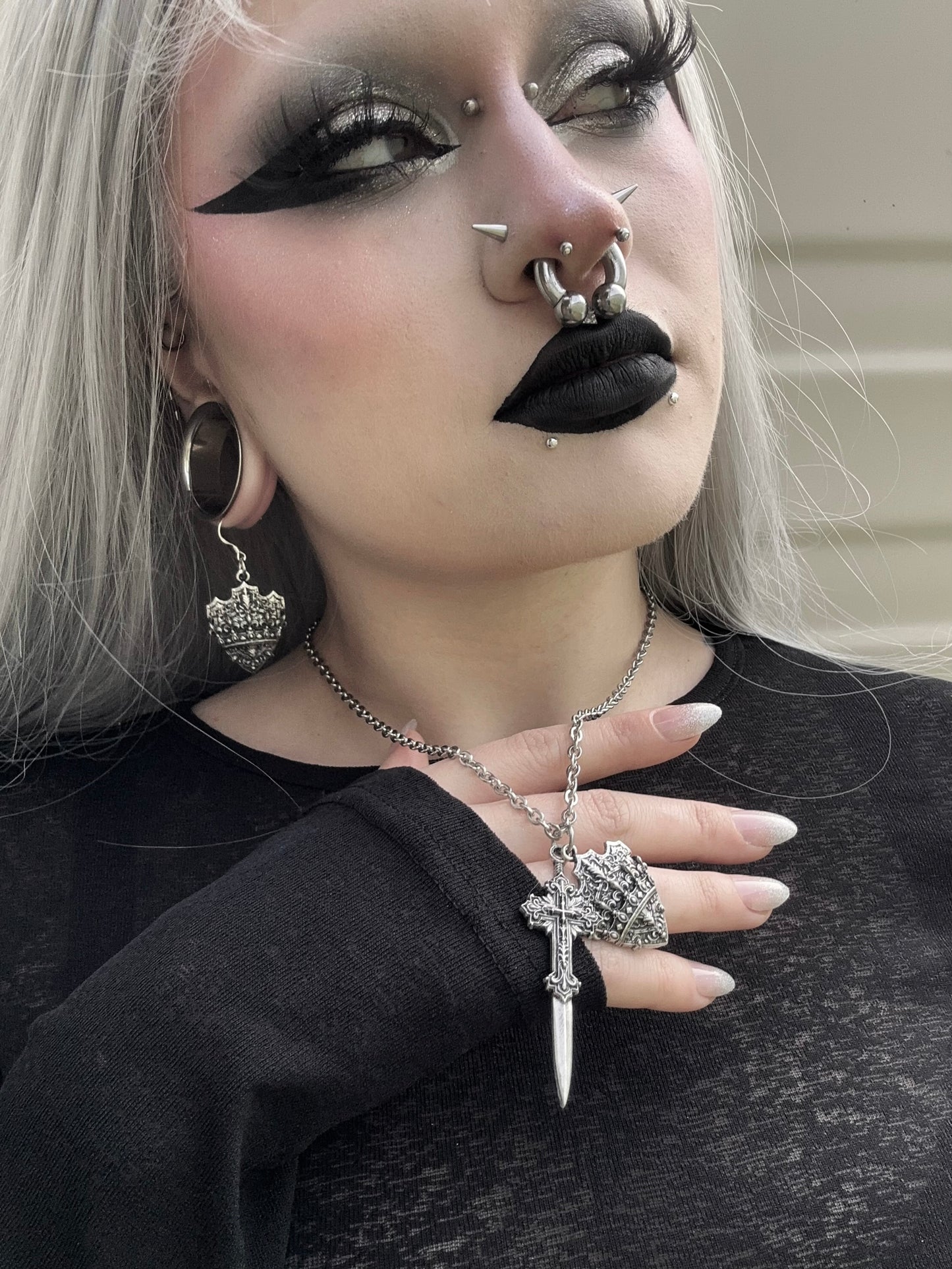 By The Shield - Mother of Hades Cast Earrings