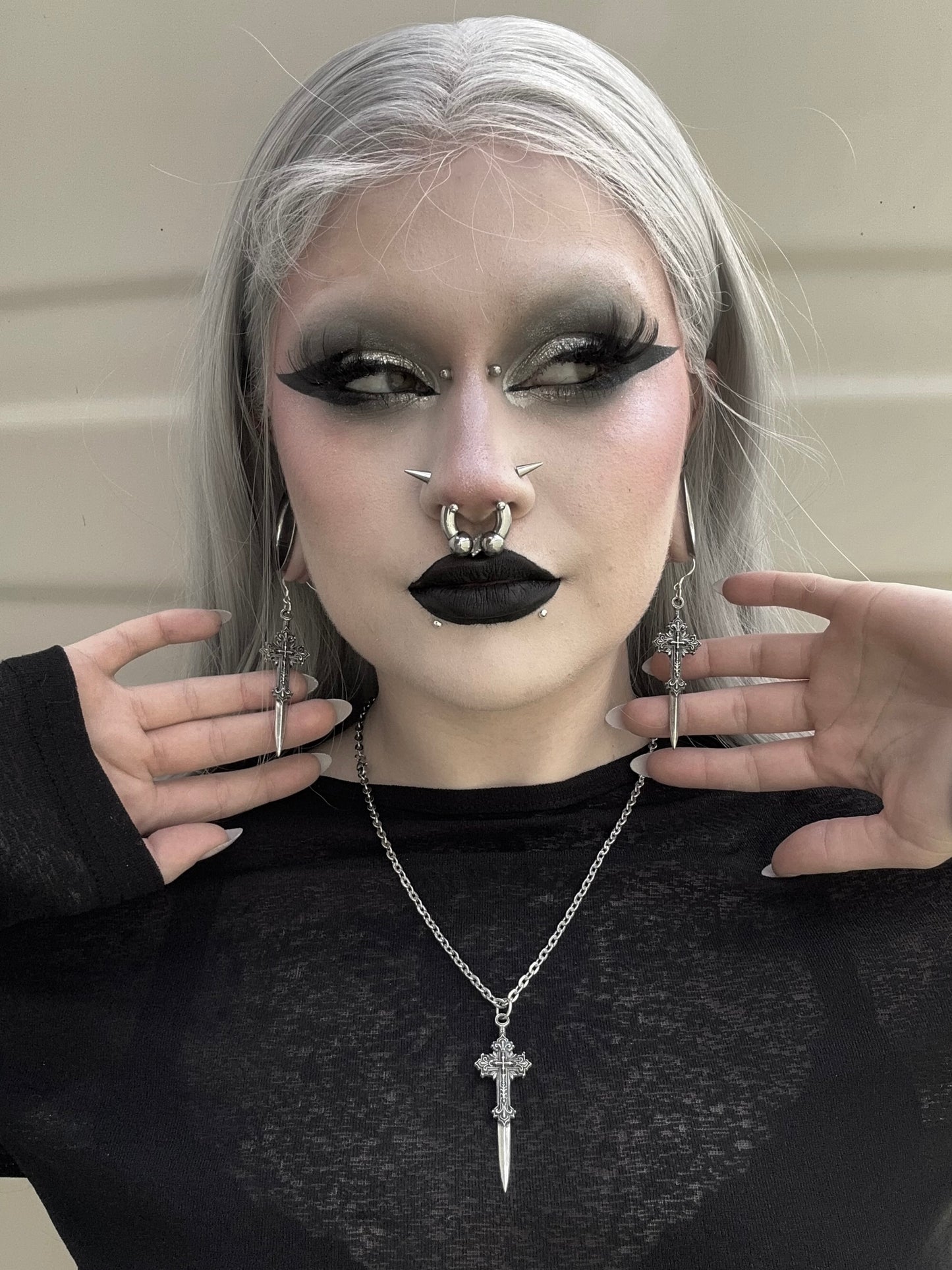 By The Sword - Mother of Hades Cast Earrings