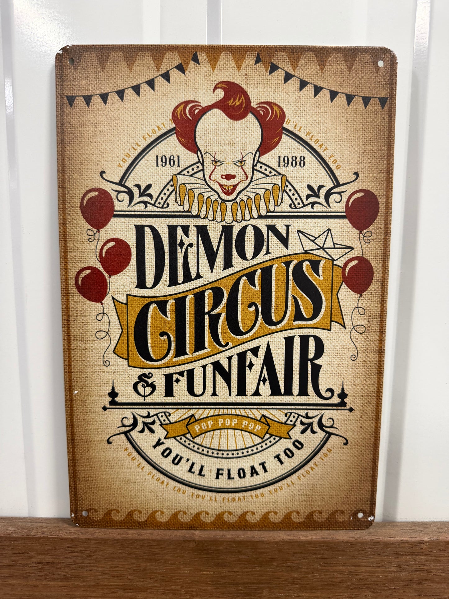 DEMON CIRCUS - Tin Sign