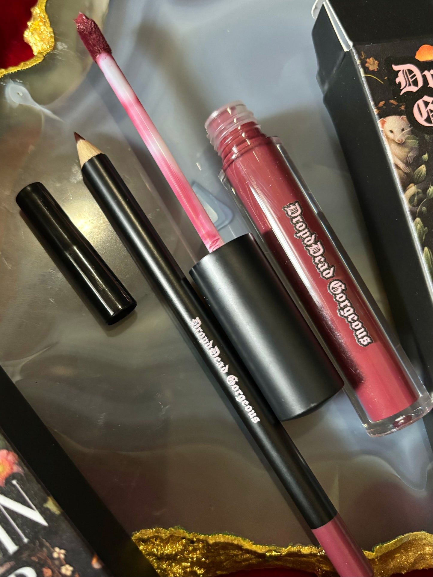 WILD CHERRY - liquid lip and liner kit