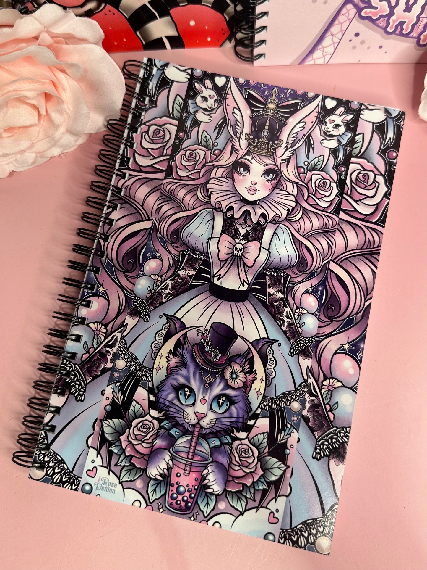 MAGICAL ALICE - Spiral Notebook